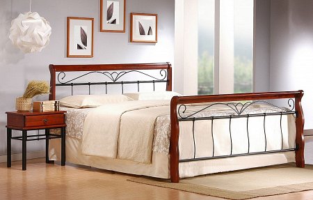 Łóżko drewniane Edinos