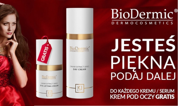 Biodermic Dermocosmetics krem pod oczy gratis